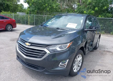 2021 Chevrolet Equinox Fwd Ls из США, поврежденный, VIN 2GNAXHEV2M6119966